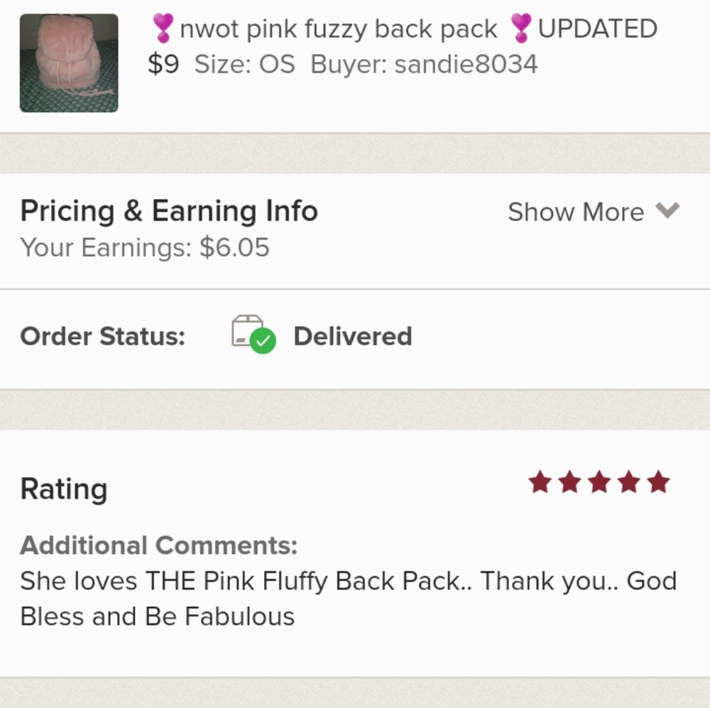 Another successful sell💞